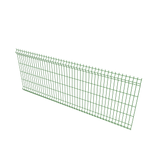 Panneau de clôture 1m03x2m50 Vert GIGA 200 PREMIUM